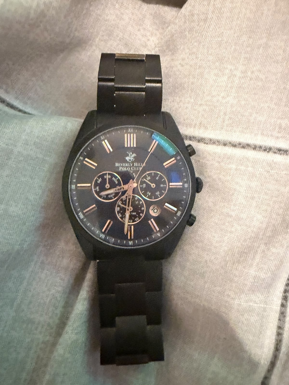 Beverly Hills Polo Club Black Sports Watch